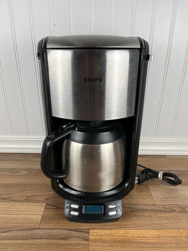 Krups coffee maker stainless - maker,